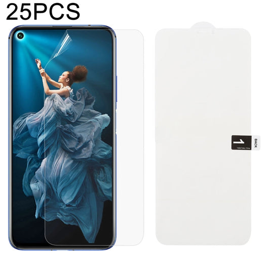 25 PCS Soft Hydrogel Film Full Cover Front Protector with Alcohol Cotton + Scratch Card for, For Huawei Honor 20 (25 PCS), For Huawei Honor 20 Pro (25 PCS), For Huawei P30 (25 PCS), For Huawei P30 Pro (25 PCS), For Huawei Mate 20 (25 PCS)              ...