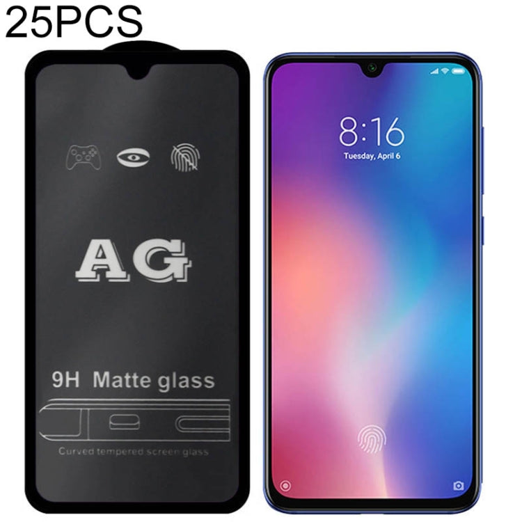 25 PCS AG Matte Frosted Full Cover Tempered Glass, For Xiaomi Mi 6X / A2, For Xiaomi Mi 8, For Xiaomi Redmi 5, For Xiaomi Redmi 6 Pro / MI A2 lite, For Xiaomi Redmi Note 5 Pro, For Xiaomi Redmi 7, For Xiaomi Redmi Note 7 Pro, For Xiaomi Redmi Note 6   ...