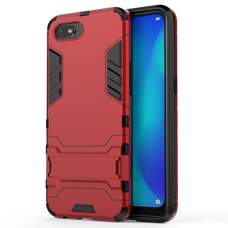 Shockproof PC + TPU Protective Case with Invisible Holder, For OPPO A1k / Realme C2, For OPPO K3, For Huawei Nova 5 / Nova 5 Pro, For Xiaomi Mi CC9, For Xiaomi Mi CC9e, For Huawei Honor 9X / Honor 9X Pro