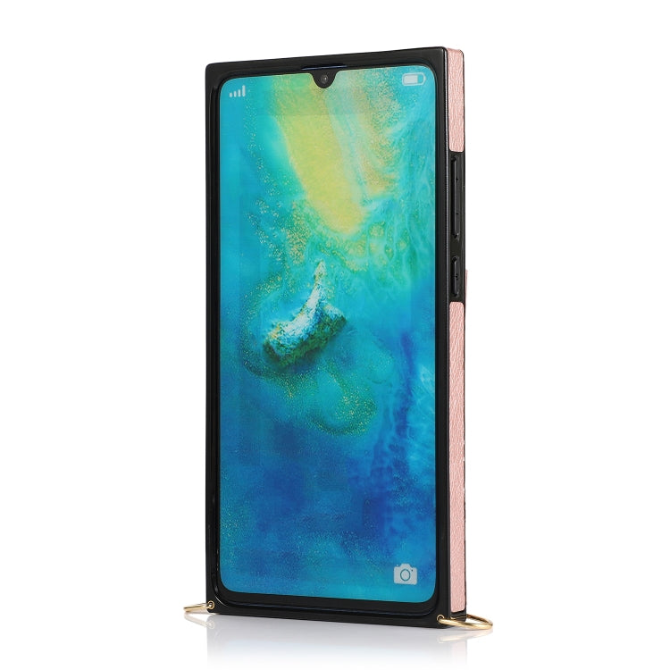 Square Zipper Wallet Bag TPU+PU Back Cover Case with Holder & Card Slots & Wallet & Cross-body Strap, For Huawei Mate 20, For Huawei Mate 20 Lite, For Huawei Mate 20 Pro, For Huawei Mate 30, For Huawei P30, For Huawei P30 Pro, For Huawei P30 Lite      ...