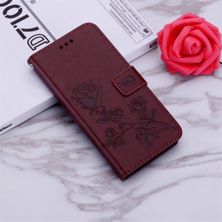 Rose Embossed Horizontal Flip PU Leather Case with Holder & Card Slots & Wallet, For iPhone 12 mini, For iPhone 12, For iPhone 12 Pro, For iPhone 12 Pro Max