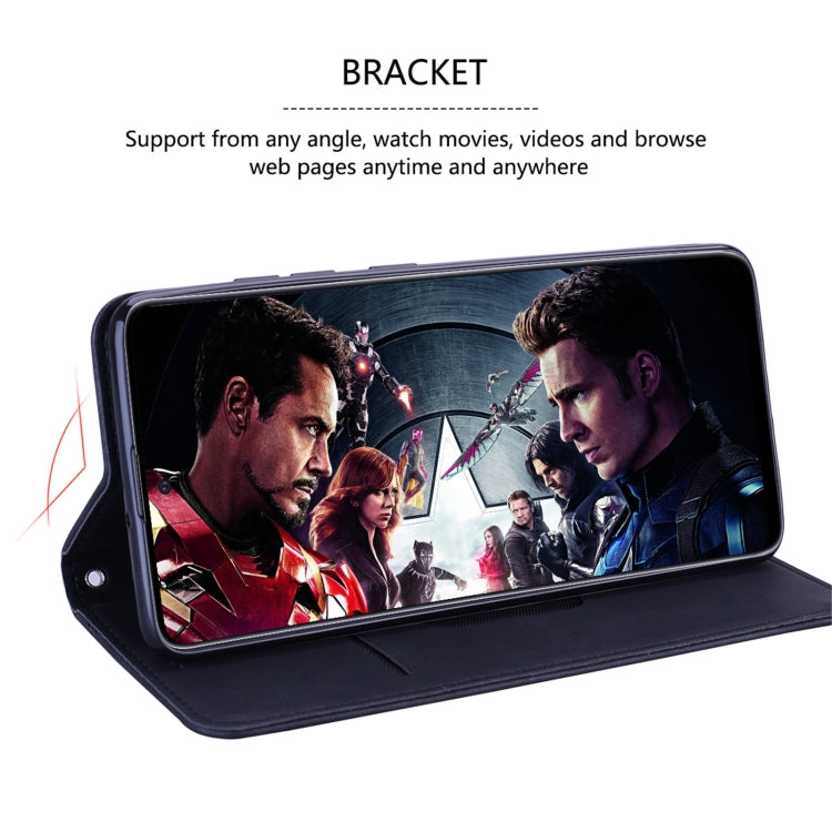 Frosted Business Magnetic Horizontal Flip PU Leather Case with Holder & Card Slot & Lanyard, For Huawei Y6p (2020), For Samsung Galaxy A21s, For Samsung Galaxy M51, For Samsung Galaxy S20 FE 5G, For Xiaomi Redmi 9, For Xiaomi Redmi 9A, For Xiaomi Redmi...