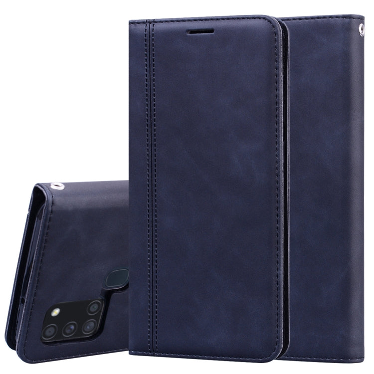 Frosted Business Magnetic Horizontal Flip PU Leather Case with Holder & Card Slot & Lanyard, For Huawei Y6p (2020), For Samsung Galaxy A21s, For Samsung Galaxy M51, For Samsung Galaxy S20 FE 5G, For Xiaomi Redmi 9, For Xiaomi Redmi 9A, For Xiaomi Redmi...