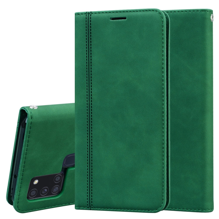 Frosted Business Magnetic Horizontal Flip PU Leather Case with Holder & Card Slot & Lanyard, For Huawei Y6p (2020), For Samsung Galaxy A21s, For Samsung Galaxy M51, For Samsung Galaxy S20 FE 5G, For Xiaomi Redmi 9, For Xiaomi Redmi 9A, For Xiaomi Redmi...