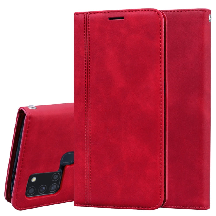 Frosted Business Magnetic Horizontal Flip PU Leather Case with Holder & Card Slot & Lanyard, For Huawei Y6p (2020), For Samsung Galaxy A21s, For Samsung Galaxy M51, For Samsung Galaxy S20 FE 5G, For Xiaomi Redmi 9, For Xiaomi Redmi 9A, For Xiaomi Redmi...