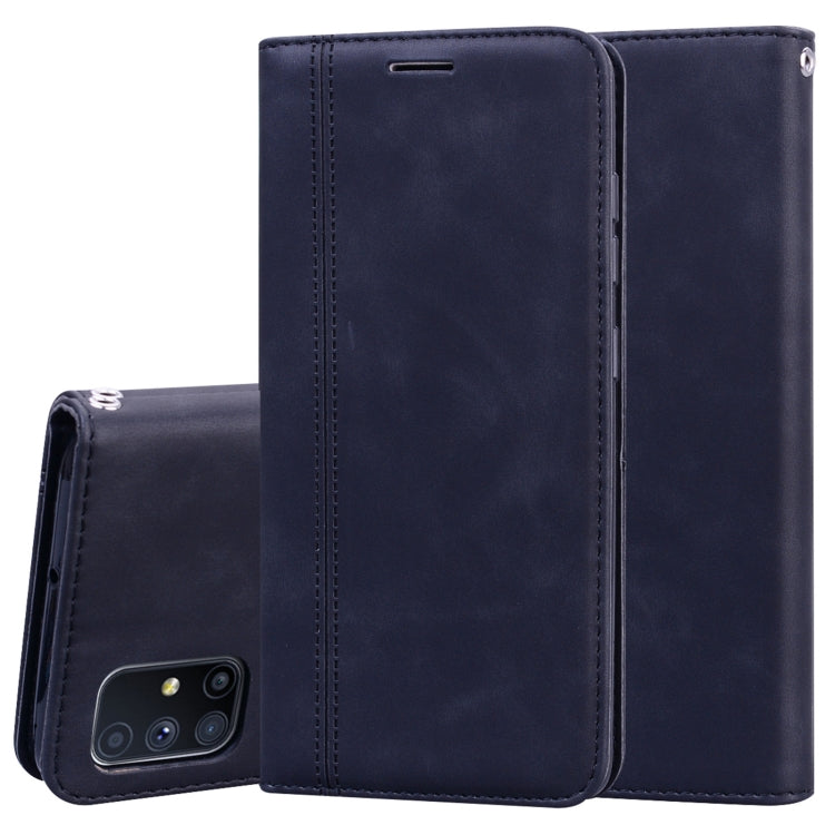 Frosted Business Magnetic Horizontal Flip PU Leather Case with Holder & Card Slot & Lanyard, For Huawei Y6p (2020), For Samsung Galaxy A21s, For Samsung Galaxy M51, For Samsung Galaxy S20 FE 5G, For Xiaomi Redmi 9, For Xiaomi Redmi 9A, For Xiaomi Redmi...