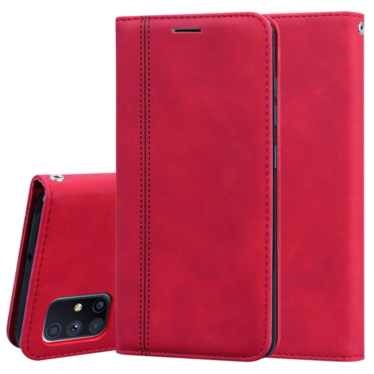 Frosted Business Magnetic Horizontal Flip PU Leather Case with Holder & Card Slot & Lanyard, For Huawei Y6p (2020), For Samsung Galaxy A21s, For Samsung Galaxy M51, For Samsung Galaxy S20 FE 5G, For Xiaomi Redmi 9, For Xiaomi Redmi 9A, For Xiaomi Redmi...