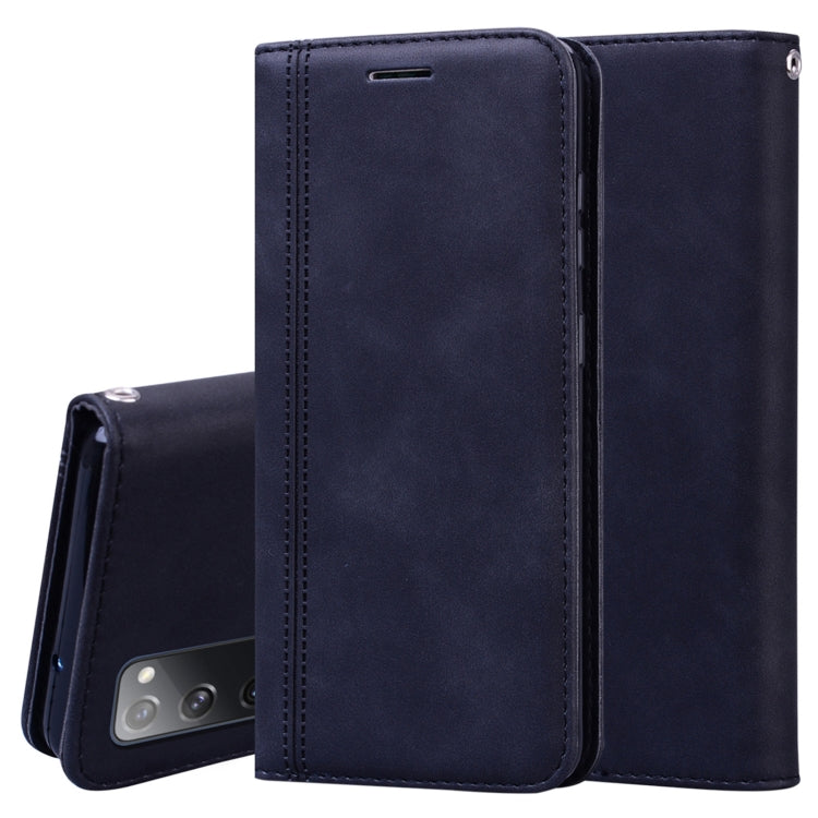 Frosted Business Magnetic Horizontal Flip PU Leather Case with Holder & Card Slot & Lanyard, For Huawei Y6p (2020), For Samsung Galaxy A21s, For Samsung Galaxy M51, For Samsung Galaxy S20 FE 5G, For Xiaomi Redmi 9, For Xiaomi Redmi 9A, For Xiaomi Redmi...