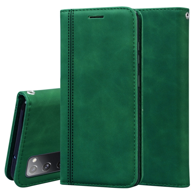 Frosted Business Magnetic Horizontal Flip PU Leather Case with Holder & Card Slot & Lanyard, For Huawei Y6p (2020), For Samsung Galaxy A21s, For Samsung Galaxy M51, For Samsung Galaxy S20 FE 5G, For Xiaomi Redmi 9, For Xiaomi Redmi 9A, For Xiaomi Redmi...