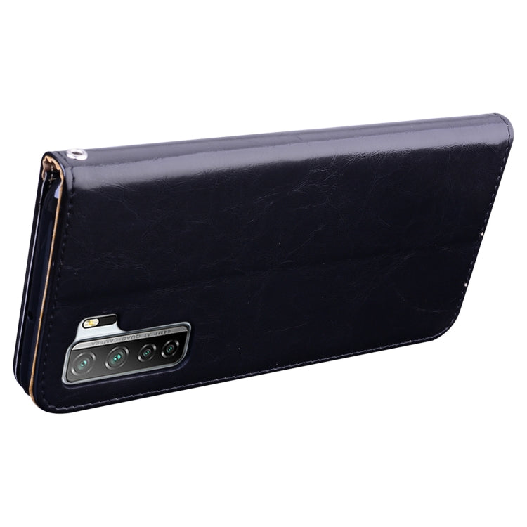 Business Style Oil Wax Texture Horizontal Flip Leather Case with Holder & Card Slots & Wallet, For Huawei Nova 7 SE / Honor 30S, For Huawei Y8P / Enjoy 10S, For Huawei Honor 30, For Huawei P Smart 2020, For Huawei Y6P 2020                              ...