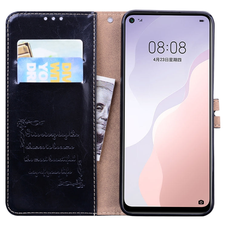 Business Style Oil Wax Texture Horizontal Flip Leather Case with Holder & Card Slots & Wallet, For Huawei Nova 7 SE / Honor 30S, For Huawei Y8P / Enjoy 10S, For Huawei Honor 30, For Huawei P Smart 2020, For Huawei Y6P 2020                              ...