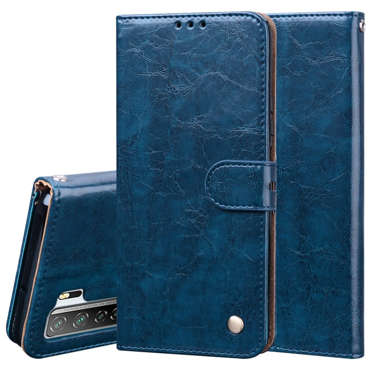 Business Style Oil Wax Texture Horizontal Flip Leather Case with Holder & Card Slots & Wallet, For Huawei Nova 7 SE / Honor 30S, For Huawei Y8P / Enjoy 10S, For Huawei Honor 30, For Huawei P Smart 2020, For Huawei Y6P 2020                              ...
