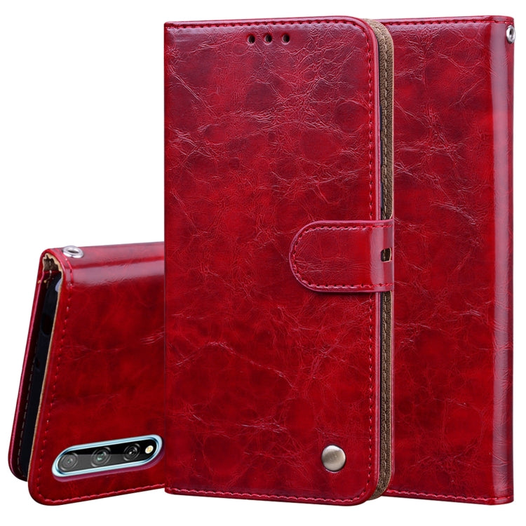 Business Style Oil Wax Texture Horizontal Flip Leather Case with Holder & Card Slots & Wallet, For Huawei Nova 7 SE / Honor 30S, For Huawei Y8P / Enjoy 10S, For Huawei Honor 30, For Huawei P Smart 2020, For Huawei Y6P 2020                              ...