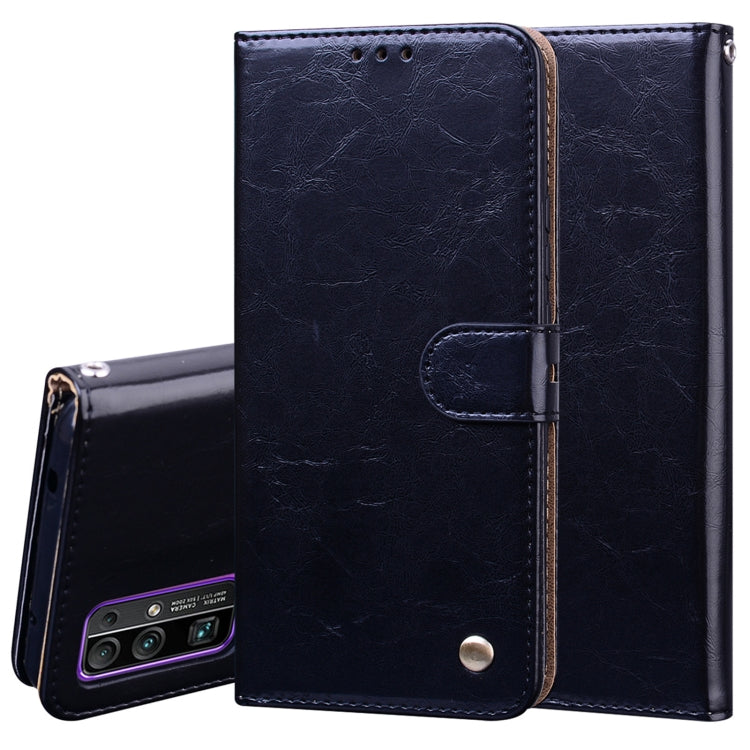 Business Style Oil Wax Texture Horizontal Flip Leather Case with Holder & Card Slots & Wallet, For Huawei Nova 7 SE / Honor 30S, For Huawei Y8P / Enjoy 10S, For Huawei Honor 30, For Huawei P Smart 2020, For Huawei Y6P 2020                              ...