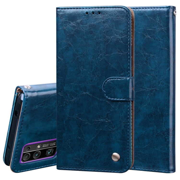 Business Style Oil Wax Texture Horizontal Flip Leather Case with Holder & Card Slots & Wallet, For Huawei Nova 7 SE / Honor 30S, For Huawei Y8P / Enjoy 10S, For Huawei Honor 30, For Huawei P Smart 2020, For Huawei Y6P 2020                              ...