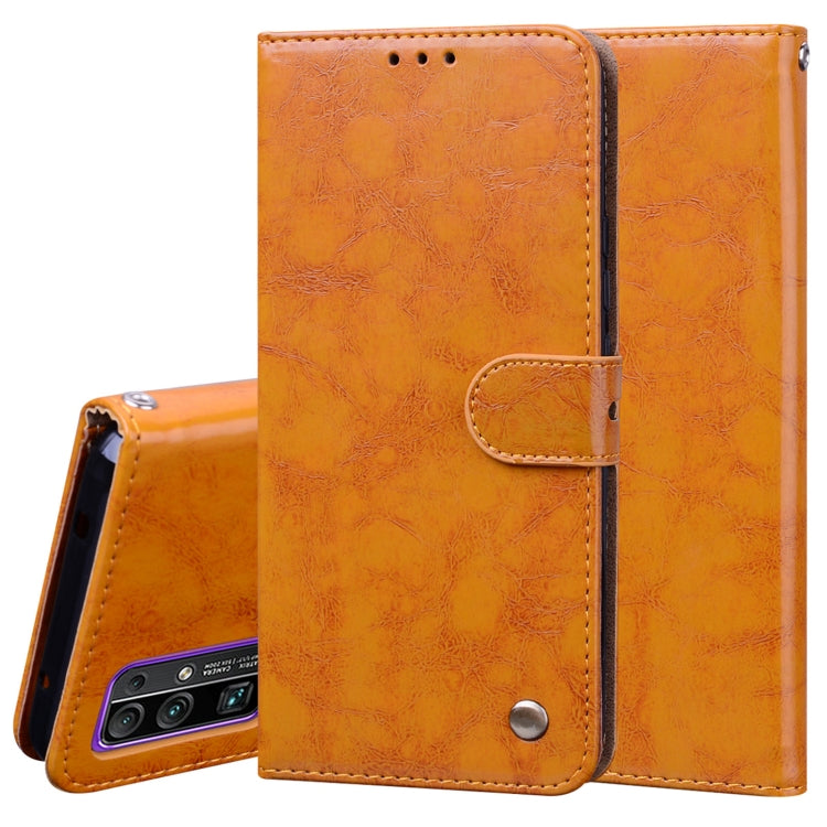 Business Style Oil Wax Texture Horizontal Flip Leather Case with Holder & Card Slots & Wallet, For Huawei Nova 7 SE / Honor 30S, For Huawei Y8P / Enjoy 10S, For Huawei Honor 30, For Huawei P Smart 2020, For Huawei Y6P 2020                              ...