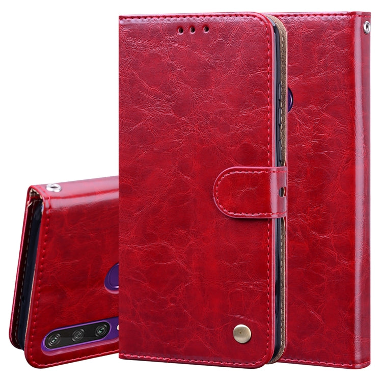 Business Style Oil Wax Texture Horizontal Flip Leather Case with Holder & Card Slots & Wallet, For Huawei Nova 7 SE / Honor 30S, For Huawei Y8P / Enjoy 10S, For Huawei Honor 30, For Huawei P Smart 2020, For Huawei Y6P 2020                              ...