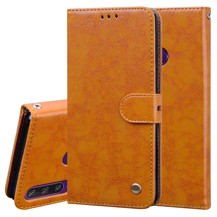 Business Style Oil Wax Texture Horizontal Flip Leather Case with Holder & Card Slots & Wallet, For Huawei Nova 7 SE / Honor 30S, For Huawei Y8P / Enjoy 10S, For Huawei Honor 30, For Huawei P Smart 2020, For Huawei Y6P 2020                              ...