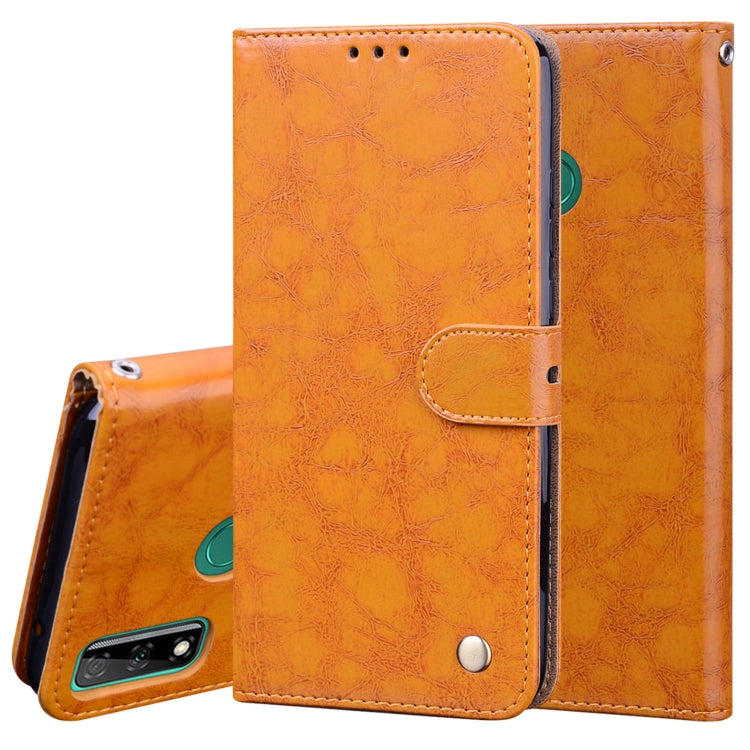 Business Style Oil Wax Texture Horizontal Flip Leather Case with Holder & Card Slots & Wallet, For Huawei Nova 7 SE / Honor 30S, For Huawei Y8P / Enjoy 10S, For Huawei Honor 30, For Huawei P Smart 2020, For Huawei Y6P 2020                              ...