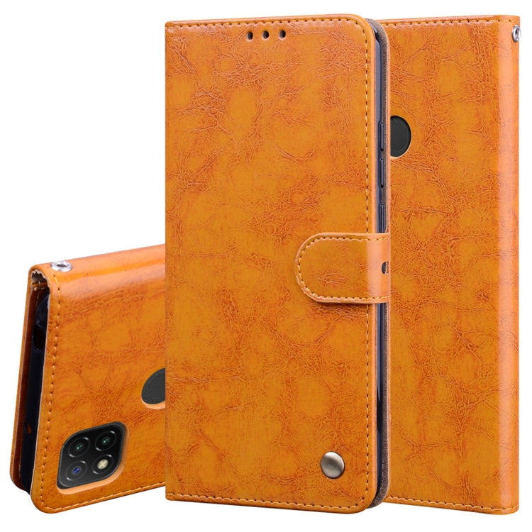 Business Style Oil Wax Texture Horizontal Flip Leather Case, with Holder & Card Slots & Wallet, For Xiaomi Redmi 9, For Xiaomi Redmi 9A, For Xiaomi Redmi 9C, For Xiaomi Poco X3 NFC