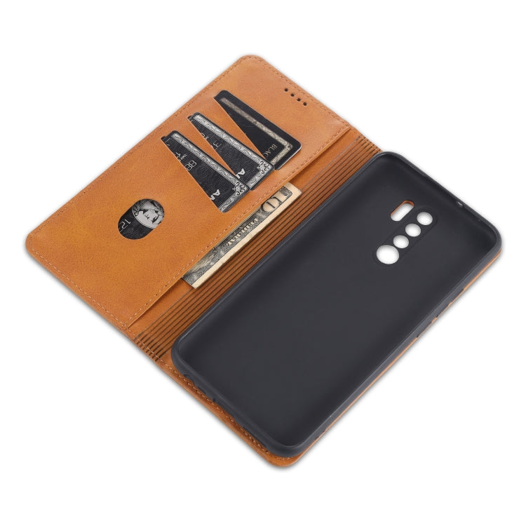 AZNS Magnetic Calf Texture Horizontal Flip Leather Case with Card Slots & Holder & Wallet, For Xiaomi Redmi 9, For Xiaomi Redmi Note 9 / 10X, For Xiaomi Mi 10 5G / 10 Pro 5G, For Xiaomi POCO X3 NFC, For Xiaomi Redmi 10X 5G                              ...