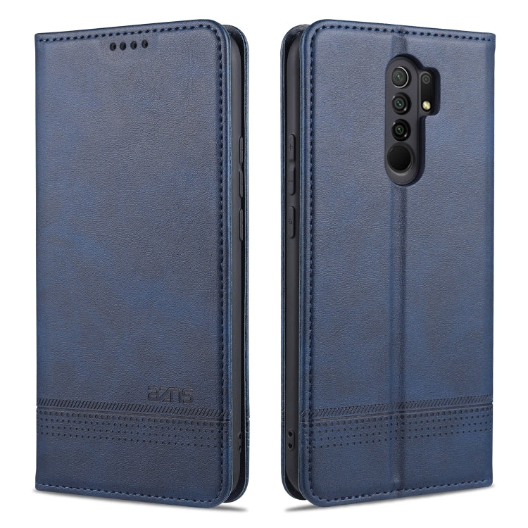 AZNS Magnetic Calf Texture Horizontal Flip Leather Case with Card Slots & Holder & Wallet, For Xiaomi Redmi 9, For Xiaomi Redmi Note 9 / 10X, For Xiaomi Mi 10 5G / 10 Pro 5G, For Xiaomi POCO X3 NFC, For Xiaomi Redmi 10X 5G                              ...