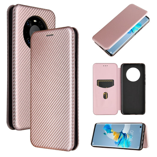 Carbon Fiber Texture Magnetic Horizontal Flip TPU + PC + PU Leather Case with Card Slot, For Huawei Mate 40, For LG K52 / K62, For vivo V20 Pro 5G, For Samsung Galaxy S21 Ultra 5G, For Motorola One 5G / Moto G 5G Plus, For Huawei Mate 40 Pro           ...