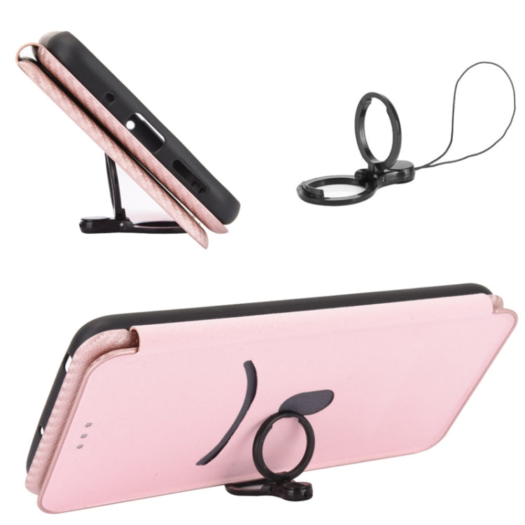 Carbon Fiber Texture Magnetic Horizontal Flip TPU + PC + PU Leather Case with Card Slot, For Huawei Mate 40, For LG K52 / K62, For vivo V20 Pro 5G, For Samsung Galaxy S21 Ultra 5G, For Motorola One 5G / Moto G 5G Plus, For Huawei Mate 40 Pro           ...