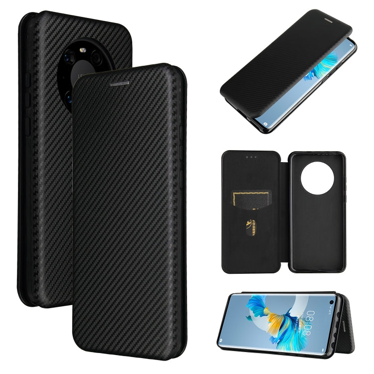 Carbon Fiber Texture Magnetic Horizontal Flip TPU + PC + PU Leather Case with Card Slot, For Huawei Mate 40, For LG K52 / K62, For vivo V20 Pro 5G, For Samsung Galaxy S21 Ultra 5G, For Motorola One 5G / Moto G 5G Plus, For Huawei Mate 40 Pro           ...