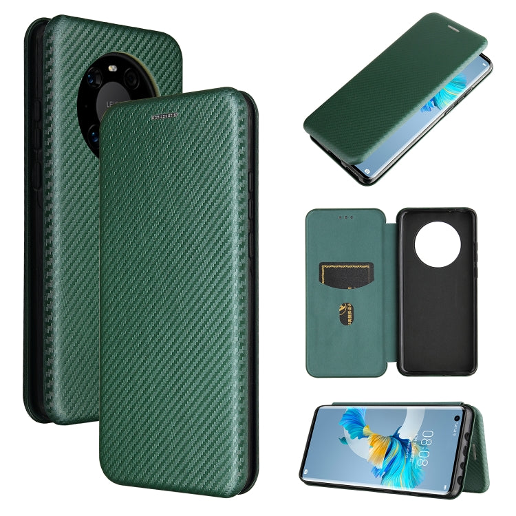 Carbon Fiber Texture Magnetic Horizontal Flip TPU + PC + PU Leather Case with Card Slot, For Huawei Mate 40, For LG K52 / K62, For vivo V20 Pro 5G, For Samsung Galaxy S21 Ultra 5G, For Motorola One 5G / Moto G 5G Plus, For Huawei Mate 40 Pro           ...