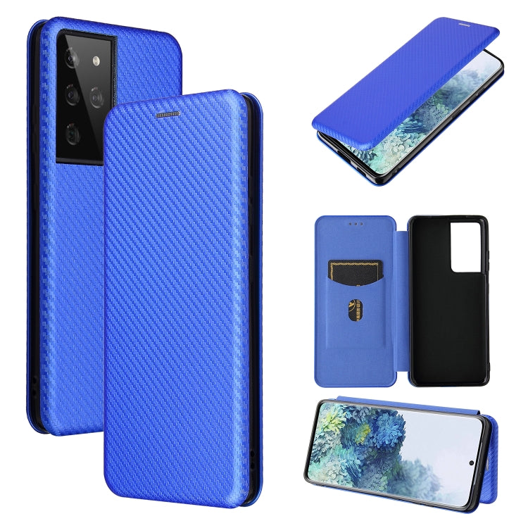 Carbon Fiber Texture Magnetic Horizontal Flip TPU + PC + PU Leather Case with Card Slot, For Huawei Mate 40, For LG K52 / K62, For vivo V20 Pro 5G, For Samsung Galaxy S21 Ultra 5G, For Motorola One 5G / Moto G 5G Plus, For Huawei Mate 40 Pro           ...