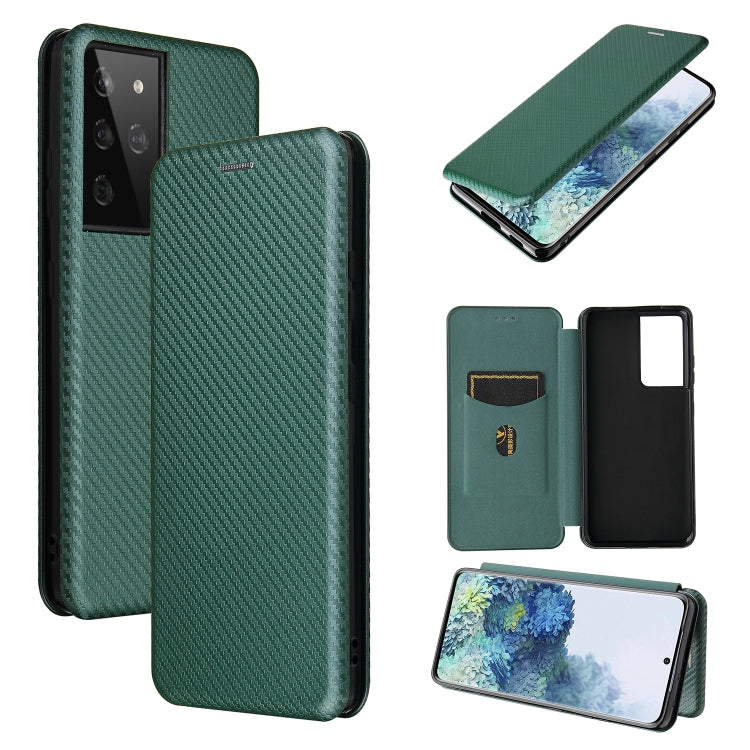 Carbon Fiber Texture Magnetic Horizontal Flip TPU + PC + PU Leather Case with Card Slot, For Huawei Mate 40, For LG K52 / K62, For vivo V20 Pro 5G, For Samsung Galaxy S21 Ultra 5G, For Motorola One 5G / Moto G 5G Plus, For Huawei Mate 40 Pro           ...