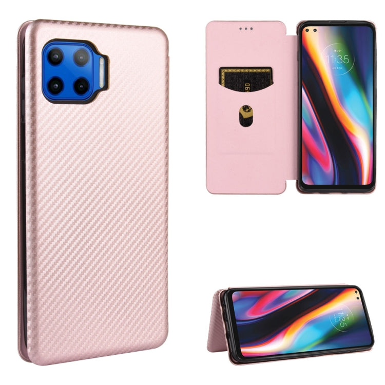 Carbon Fiber Texture Magnetic Horizontal Flip TPU + PC + PU Leather Case with Card Slot, For Huawei Mate 40, For LG K52 / K62, For vivo V20 Pro 5G, For Samsung Galaxy S21 Ultra 5G, For Motorola One 5G / Moto G 5G Plus, For Huawei Mate 40 Pro           ...