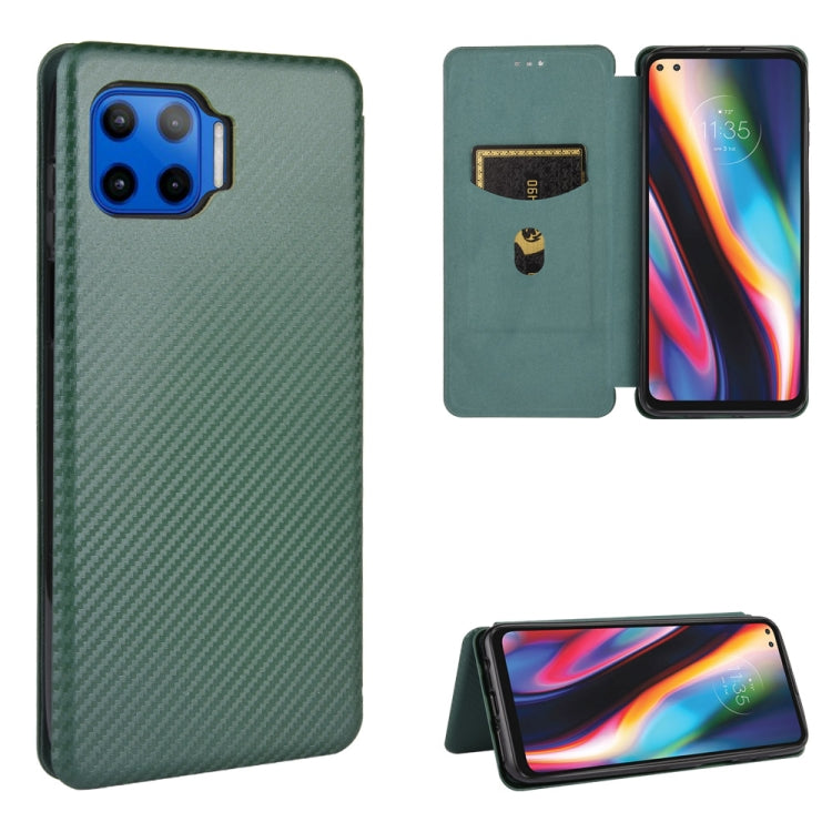 Carbon Fiber Texture Magnetic Horizontal Flip TPU + PC + PU Leather Case with Card Slot, For Huawei Mate 40, For LG K52 / K62, For vivo V20 Pro 5G, For Samsung Galaxy S21 Ultra 5G, For Motorola One 5G / Moto G 5G Plus, For Huawei Mate 40 Pro           ...