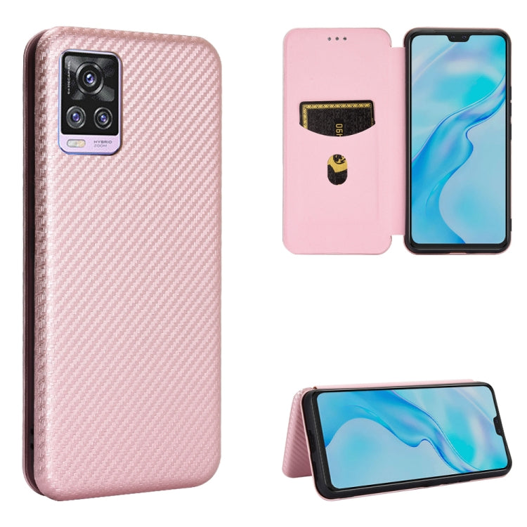 Carbon Fiber Texture Magnetic Horizontal Flip TPU + PC + PU Leather Case with Card Slot, For Huawei Mate 40, For LG K52 / K62, For vivo V20 Pro 5G, For Samsung Galaxy S21 Ultra 5G, For Motorola One 5G / Moto G 5G Plus, For Huawei Mate 40 Pro           ...