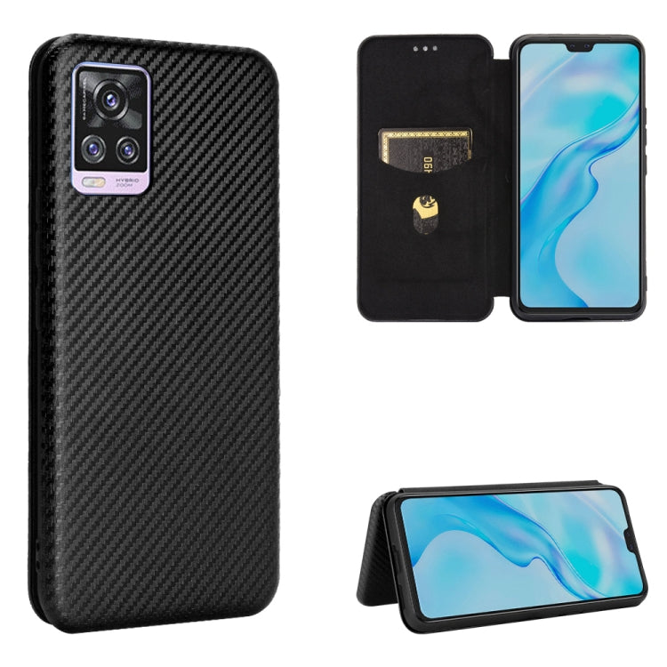 Carbon Fiber Texture Magnetic Horizontal Flip TPU + PC + PU Leather Case with Card Slot, For Huawei Mate 40, For LG K52 / K62, For vivo V20 Pro 5G, For Samsung Galaxy S21 Ultra 5G, For Motorola One 5G / Moto G 5G Plus, For Huawei Mate 40 Pro           ...