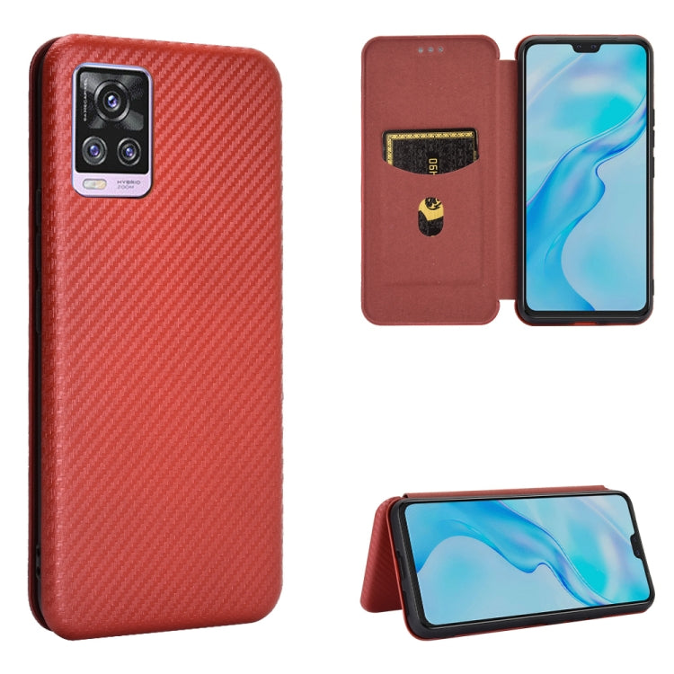 Carbon Fiber Texture Magnetic Horizontal Flip TPU + PC + PU Leather Case with Card Slot, For Huawei Mate 40, For LG K52 / K62, For vivo V20 Pro 5G, For Samsung Galaxy S21 Ultra 5G, For Motorola One 5G / Moto G 5G Plus, For Huawei Mate 40 Pro           ...