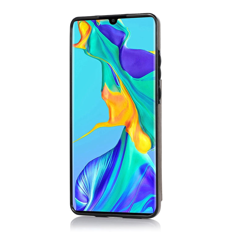 Double Buckle Mandala Pattern PU+TPU Protective Case with Card Slots & Holder & Photo Frame, For Huawei P30 Pro, For Huawei P40