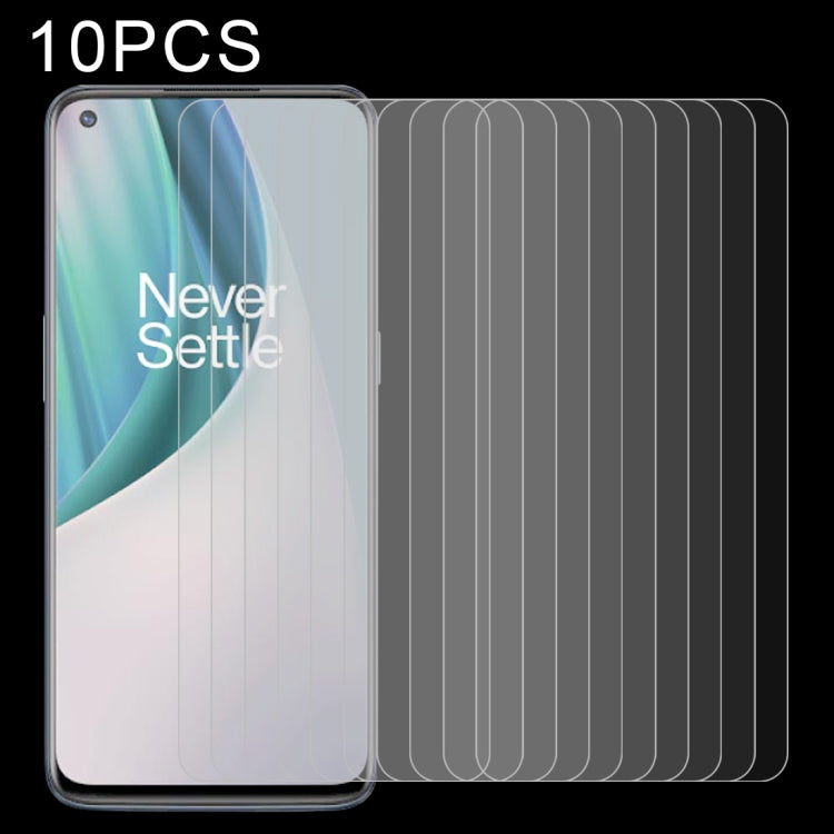 10 PCS 0.26mm 9H 2.5D Tempered Glass Film, For OnePlus Nord N100, For OnePlus Nord N10 5G, For Google Pixel 5