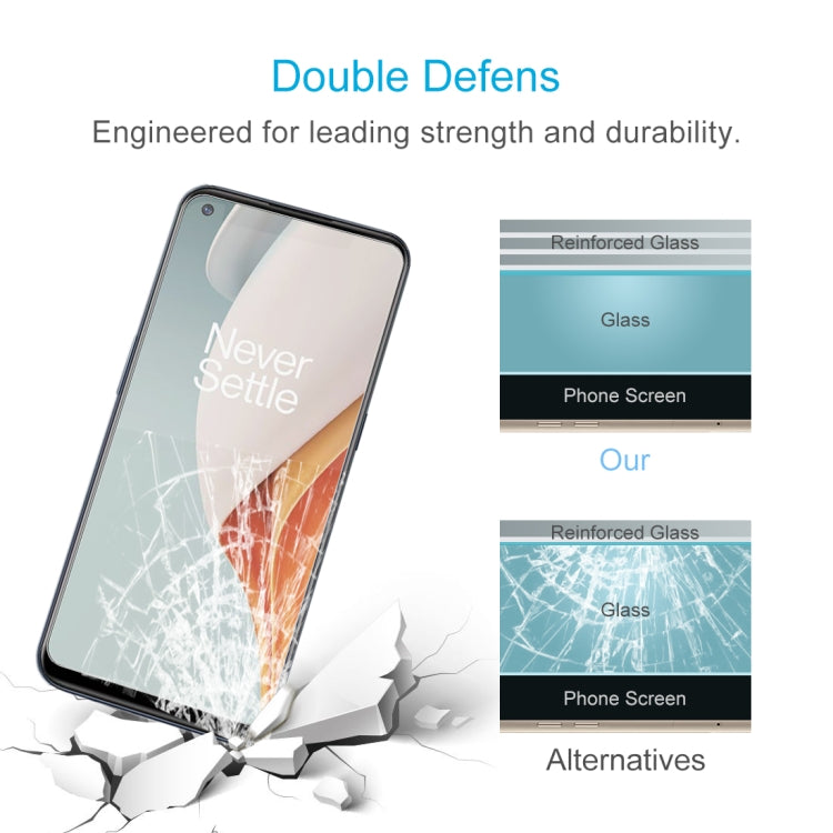 50 PCS 0.26mm 9H 2.5D Tempered Glass Film, For OnePlus Nord N100, For OnePlus Nord N10 5G, For Google Pixel 5
