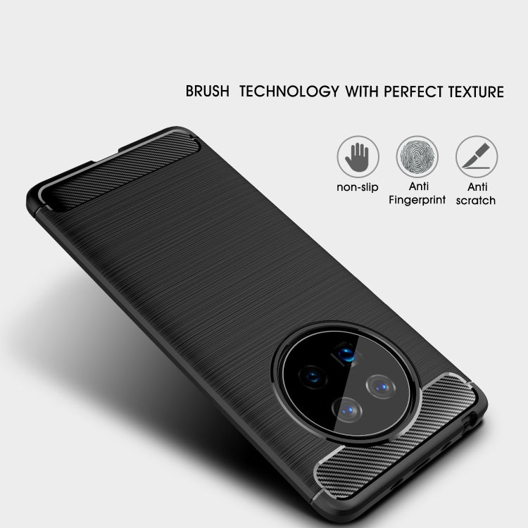 Brushed Texture Carbon Fiber TPU Case, For Huawei P Smart 2021, For Huawei Honor 30S, For Huawei Mate 40 Pro, For Huawei Mate 40, For Huawei Honor 9X Lite