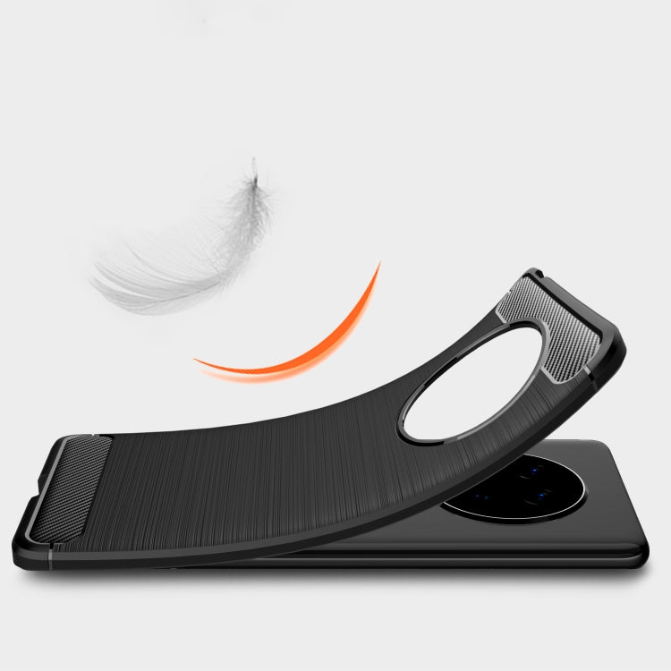 Brushed Texture Carbon Fiber TPU Case, For Huawei P Smart 2021, For Huawei Honor 30S, For Huawei Mate 40 Pro, For Huawei Mate 40, For Huawei Honor 9X Lite
