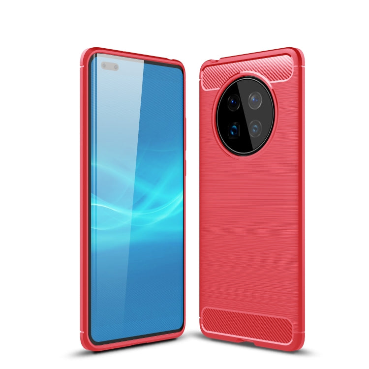 Brushed Texture Carbon Fiber TPU Case, For Huawei P Smart 2021, For Huawei Honor 30S, For Huawei Mate 40 Pro, For Huawei Mate 40, For Huawei Honor 9X Lite