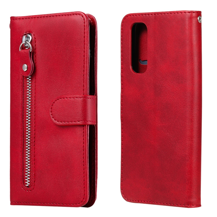 Fashion Calf Texture Zipper Horizontal Flip Leather Case with Holder & Card Slots & Wallet, For OPPO A9 (2020) / A5 (2020), For OPPO A52 / A72 / A92, For OPPO A53 / A53S / A32 / A33, For OPPO Realme 7 Pro, For OPPO Realme 7, For OPPO Realme C11        ...