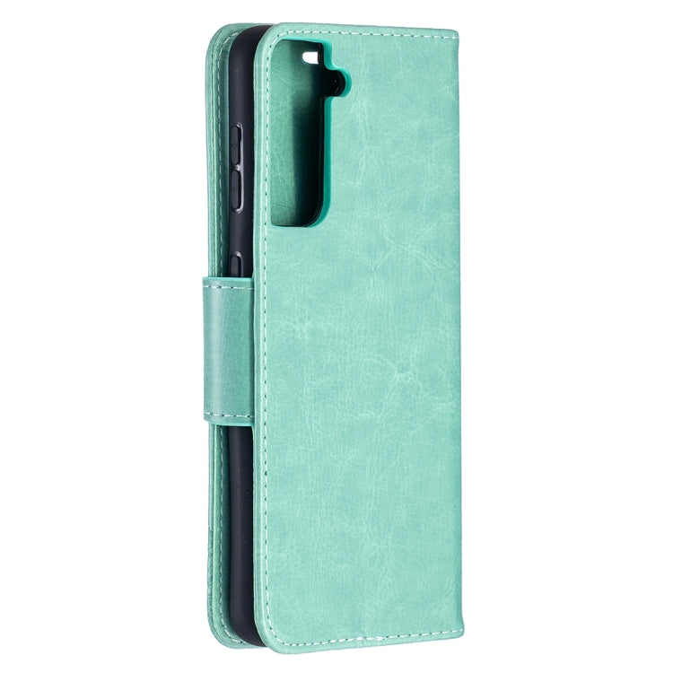 Embossing Two Butterflies Pattern Horizontal Flip PU Leather Case with Holder & Card Slot & Wallet & Lanyard, For Samsung Galaxy S21 5G, For Samsung Galaxy S21+ 5G, For Samsung Galaxy S21 Ultra 5G