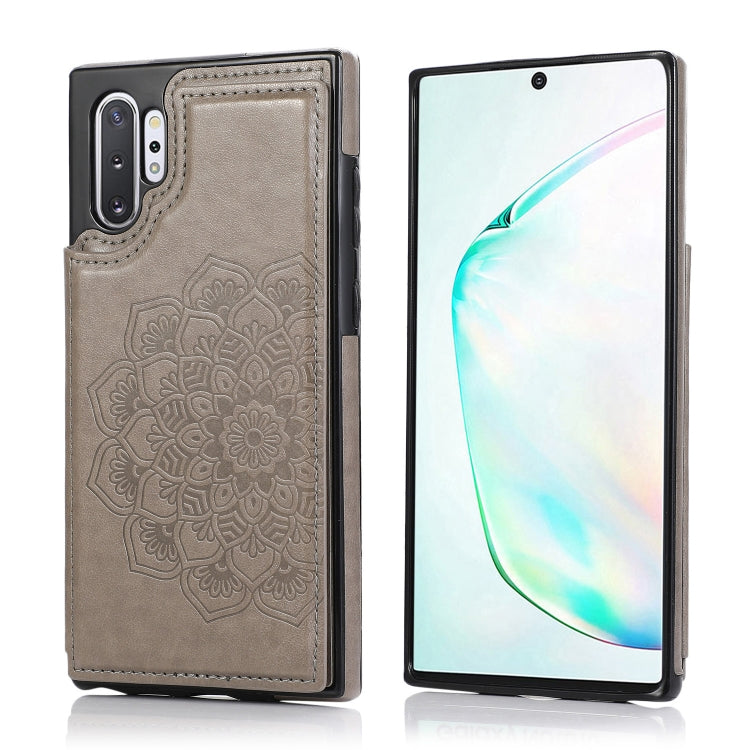 Double Buckle Mandala Pattern PU+TPU Protective Case with Card Slots & Holder & Photo Frame, For Samsung Galaxy A10e / A20e, For Samsung Galaxy A20 / A30, For Samsung Galaxy A50 / A50s, For Samsung Galaxy A51, For Samsung Galaxy A70                    ...