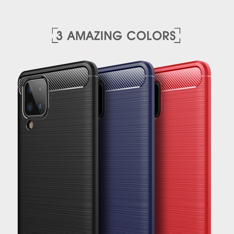 Brushed Texture Carbon Fiber TPU Case, For Samsung Galaxy A02s, For Samsung Galaxy A12, For Motorola Moto G9 Power