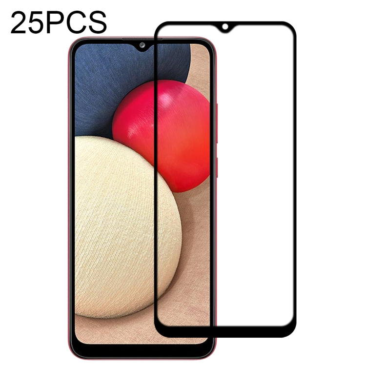 25 PCS Full Glue Full Screen Tempered Glass Film, For LG K92 5G, For OPPO A53 5G / A11s, For Samsung Galaxy A02s, For Samsung Galaxy A12 / A12 Nacho / A13 5G, For vivo X50e 5G, For Xiaomi Redmi Note 9 4G, For Xiaomi Redmi Note 9 5G                     ...