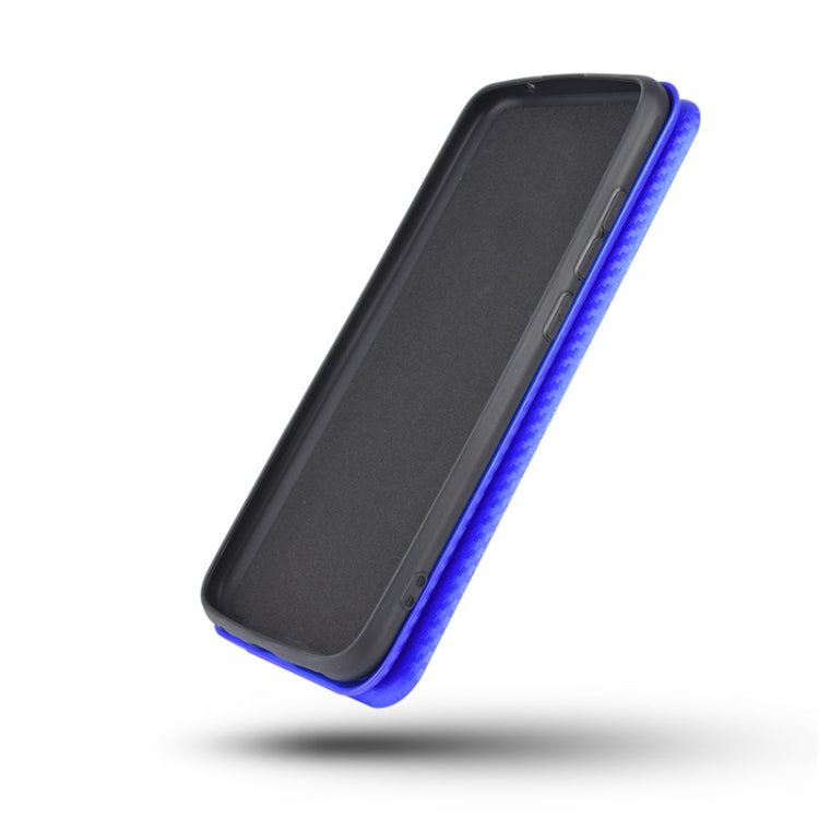Carbon Fiber Texture Magnetic Horizontal Flip TPU + PC + PU Leather Case with Card Slot, For Huawei Y9a, For Huawei nova 8 SE, For Huawei Honor 10X Lite, For Samsung Galaxy A12 / M12, For Samsung Galaxy A32 5G, For Samsung Galaxy S30                   ...
