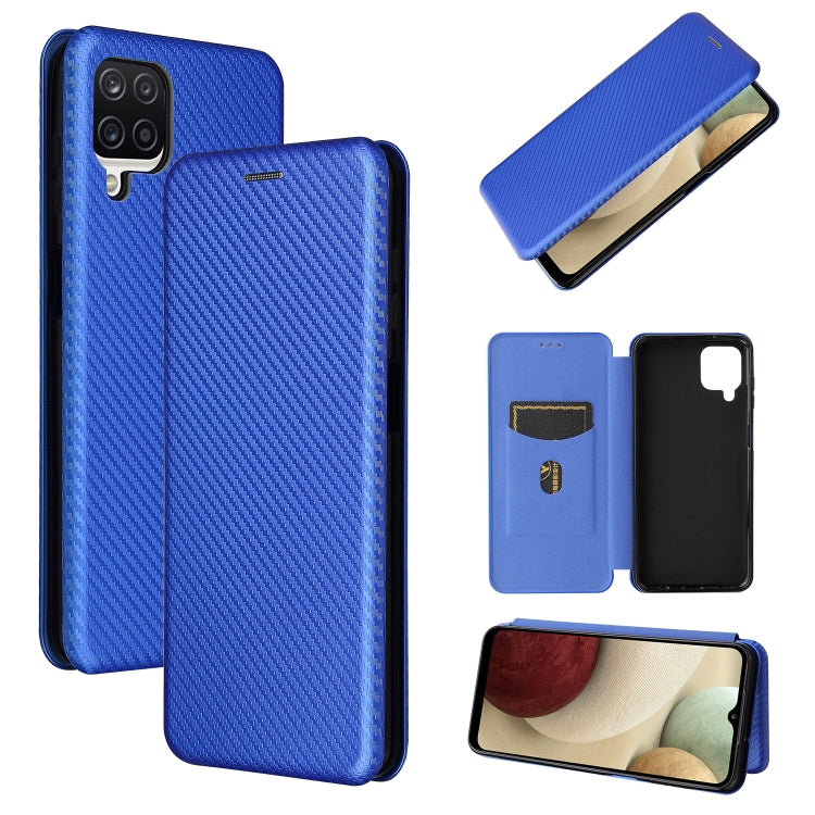 Carbon Fiber Texture Magnetic Horizontal Flip TPU + PC + PU Leather Case with Card Slot, For Huawei Y9a, For Huawei nova 8 SE, For Huawei Honor 10X Lite, For Samsung Galaxy A12 / M12, For Samsung Galaxy A32 5G, For Samsung Galaxy S30                   ...